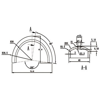 cosmetic stainless steel covers 4404217