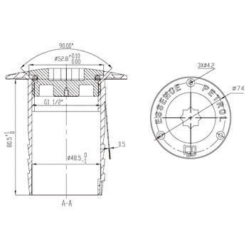fuel tank cap C52187-129434