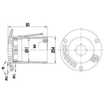 fuel tank cap C52187-125375