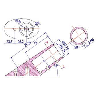 pipe connector C03392-50013