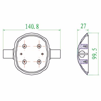 cruise lamp cover1143400-C01NEW