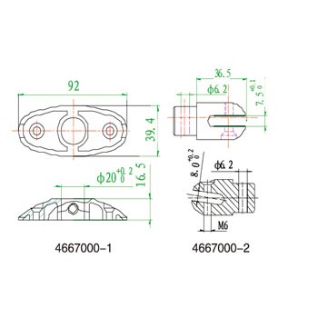 pipe connector 4667000