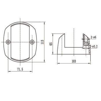 cruise lamp cover1141173C