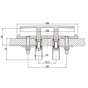 push and pull cleats68301-ST