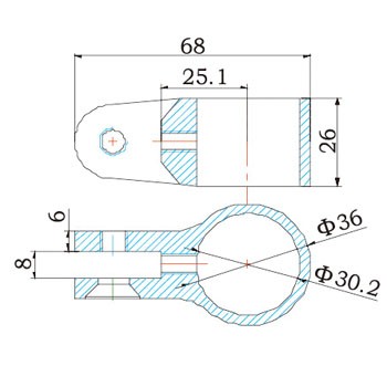 pipe connector C20106-T.S.30