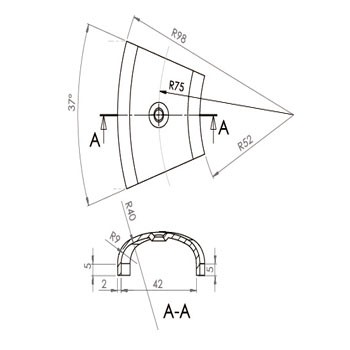 cosmetic stainless steel covers C52187-091841