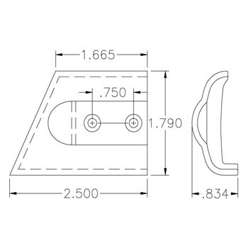 cosmetic stainless steel covers FEC-7732 STBD