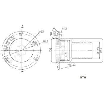 fuel tank cap C52187-129435