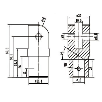pipe connector 4132030