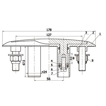 push and pull cleats68305