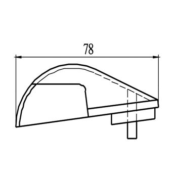 cruise lamp cover1150703C