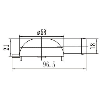cosmetic stainless steel covers 1770600-C01