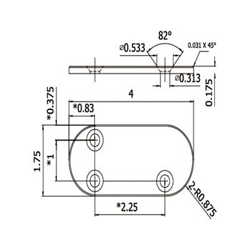cosmetic stainless steel covers F10-0005P-SL