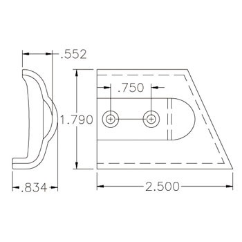 cosmetic stainless steel covers FEC-7731 PART