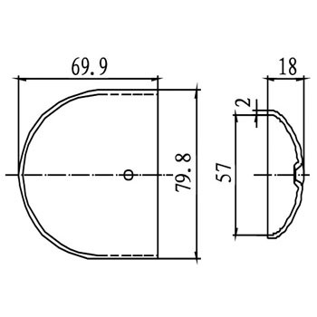 cosmetic stainless steel covers C51010-975547