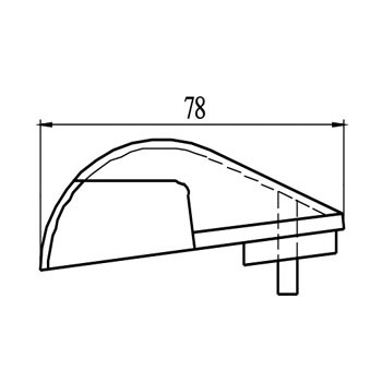 cruise lamp cover1150702C