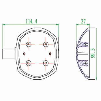 cruise lamp cover1143300-C01NEW
