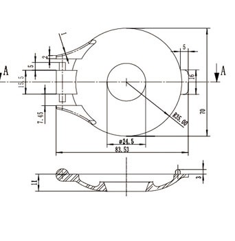 cosmetic stainless steel covers 0234401-C01