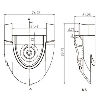 cosmetic stainless steel covers C20106-END50DX