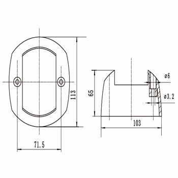 cruise lamp cover1141174C