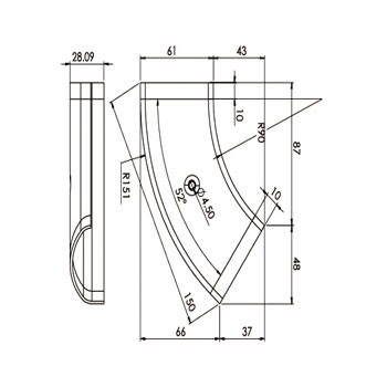 cosmetic stainless steel covers C52187-092627