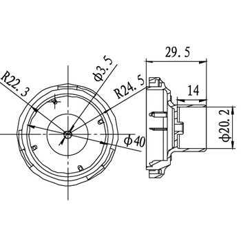 cruise lamp cover1113601-C02